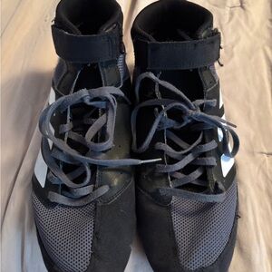 adidas Black and Gray Athletic Shoes